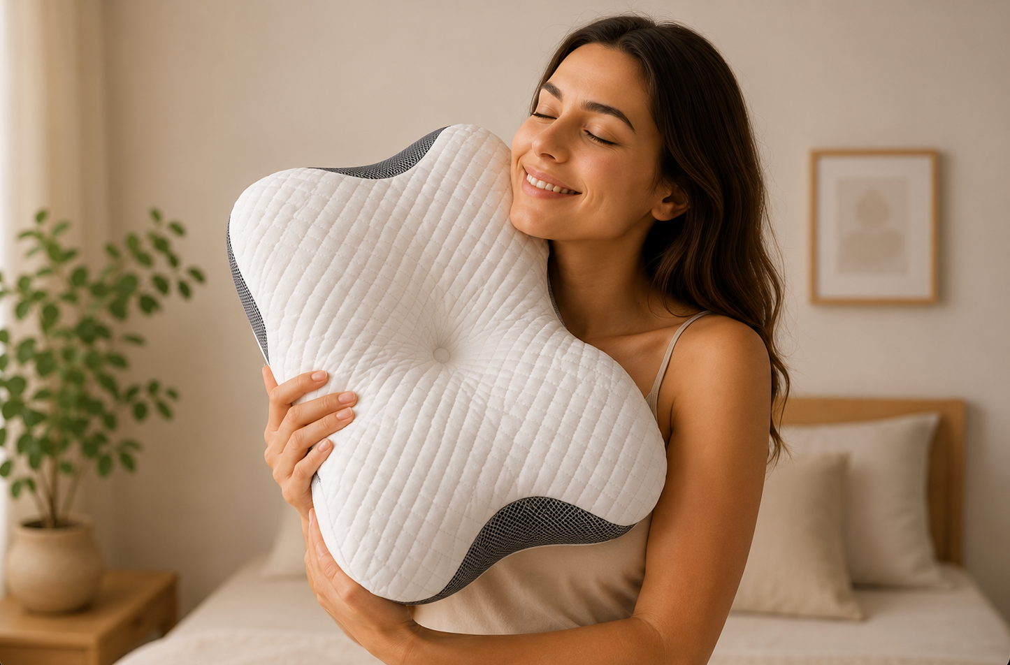 Almohada cervical ergonómica