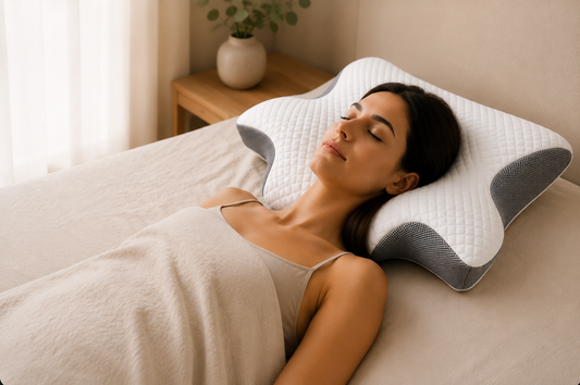 Almohada cervical ergonómica